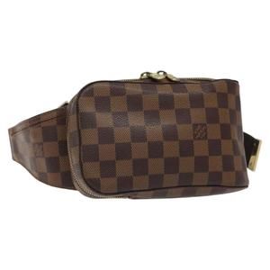 LOUIS VUITTON Damier Ebene Geronimos Shoulder Bag N51994 LV Auth 61322
